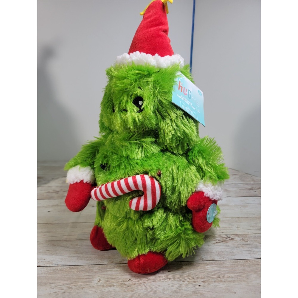 Animated Christmas Tree 'Rockin Around Christmas Tree' Musical Dances Lights VID